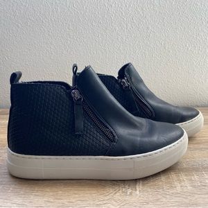 BRASH| Hight Top Sneaker With Double Zippers |Size 6.5